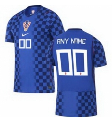 Men 00 Croatia Blank Away Replica World Cup 2