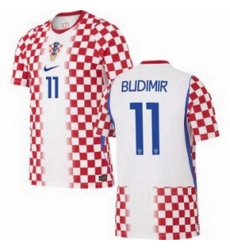 Men 11 Croatia Ante Budimir Away Replica World Cup 1