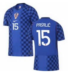 Men 15 Croatia Mario Pasalic Away Replica World Cup 2