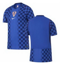Men Croatia Blank Away Replica World Cup 2