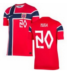 Men 20 Norway Antonio Nusa Home Stadium Replica 1