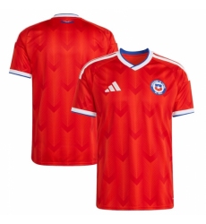 Men adidas Red Chile National Team FIFA x World Cup 2026 Home Replica Jersey