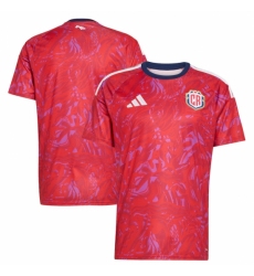 Men adidas Red Costa Rica National Team FIFA x World Cup 2026 Home Replica Jersey