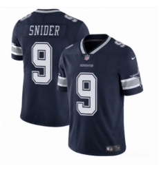 Men's Dallas Cowboys #9 Snider Navy 2026 F U S E Vapor Untouchable Limited Stitched Football Jersey