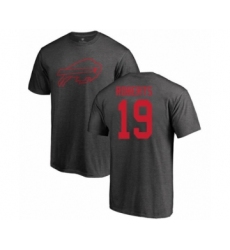 Football Buffalo Bills #19 Andre Roberts Ash One Color T-Shirt
