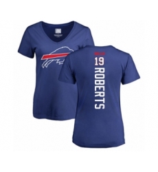 Football Women's Buffalo Bills #28 Frank Gore Ash Backer Pullover Hoodie