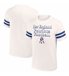 Men's New England Patriots Cream X Darius Rucker Collection Vintage T Shirt