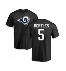 Football Los Angeles Rams #34 Malcolm Brown Ash Backer T-Shirt