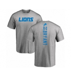 Football Detroit Lions #94 Austin Bryant Ash Backer T-Shirt