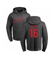 NFL Nike Buffalo Bills #16 Robert Foster Ash One Color Pullover Hoodie
