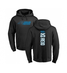 Football Carolina Panthers #25 Eric Reid Black Backer Pullover Hoodie