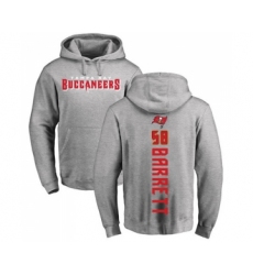 Football Tampa Bay Buccaneers #58 Shaquil Barrett Ash Backer Pullover Hoodie
