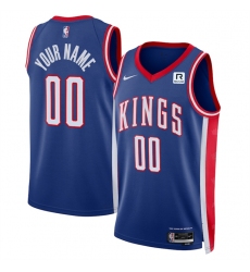 Men's Sacramento Kings Active Player Custom Purple 2024-25 City Edition Stitched Basketball Jersey