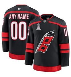 Men's Carolina Hurricanes Active Player Custom Black 2026 Stanley Cup Champions Home Stitched Jersey