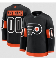 Men's Philadelphia Flyers ACTIVE PLAYER Custom Black 2024-25 Alternate Stitched Hockey Jersey
