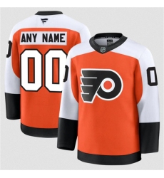 Men's Philadelphia Flyers ACTIVE PLAYER Custom Orange 2024-25 Home Stitched Hockey Jersey