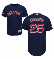 Men's Majestic Boston Red Sox #26 Wade Boggs Red Alternate Flex Base Authentic Collection 2018 World Series Champions MLB Jersey