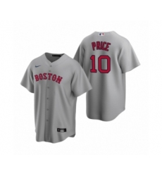 Youth Boston Red Sox #10 David Price Nike Gray Replica Road Jersey