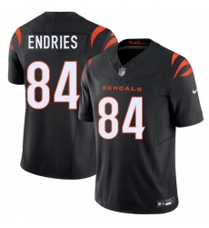 Men's Cincinnati Bengals #84 Jack Endries Black 2026 Draft F.U.S.E. Vapor Untouchable Limited Football Stitched Jersey