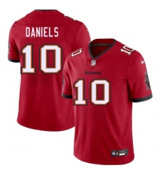 Men's Tampa Bay Buccaneers #10 Jalon Daniels Red 2026 Draft Vapor Limited Football Stitched Jersey
