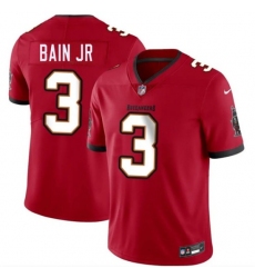 Men's Tampa Bay Buccaneers #3 Rueben Bain Jr Red 2026 Draft Vapor Limited Football Stitched Jersey