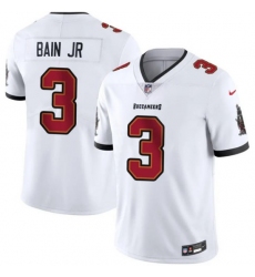 Men's Tampa Bay Buccaneers #3 Rueben Bain Jr White 2026 Draft Vapor Limited Football Stitched Jersey