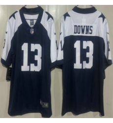 Men's Dallas Cowboys #13 Caleb Downs Limited Navy Alternate Vapor Jersey