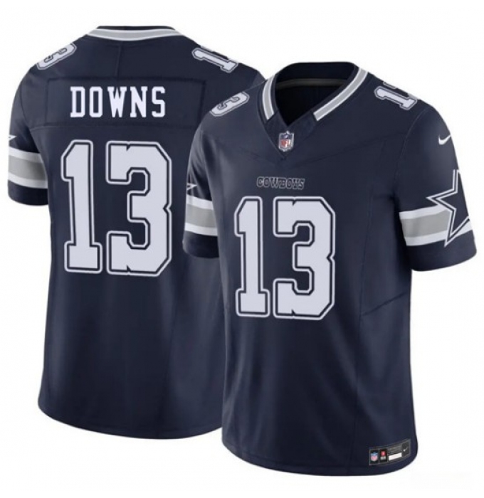 Men's Dallas Cowboys #13 Caleb Downs Navy 2026 Draft F.U.S.E Vapor Untouchable Limited Stitched Football Jersey