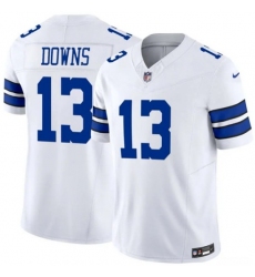 Men's Dallas Cowboys #13 Caleb Downs White 2026 Draft F.U.S.E Vapor Untouchable Limited Stitched Football Jersey