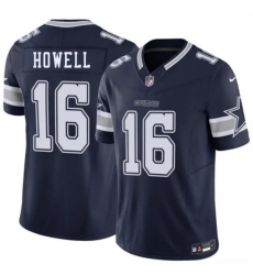 Men's Dallas Cowboys #16 Sam Howell Navy 2026 F.U.S.E. Vapor Untouchable Limited Stitched Football Jersey