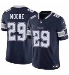 Men's Dallas Cowboys #29 Devin Moore Navy 2026 Draft F.U.S.E Vapor Untouchable Limited Stitched Football Jersey