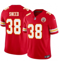 Men's Kansas City Chiefs #38 L'Jarius Sneed Red 2026 F.U.S.E. Vapor Untouchable Limited Football Stitched Jersey