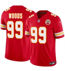 Men’s Kansas City Chiefs #99 Peter Woods Red 2026 Draft F.U.S.E. Vapor Untouchable Limited Football Stitched Jersey