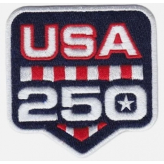 USA 250th Anniversary Jersey Patch Biaog